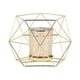 thumbnail image 2 of Portavelas Tealight Vela Votiva Copa De Vela Candelero Hogar Sala De Estar Estrella Dorada, 2 of 3