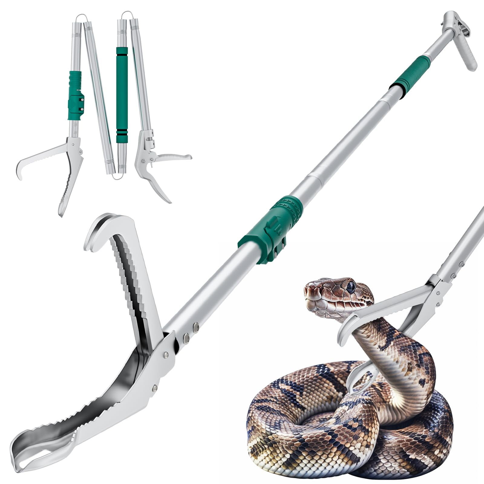 Pinzas Snake Grabber Tool LURMMUE 69 de acero inoxidable