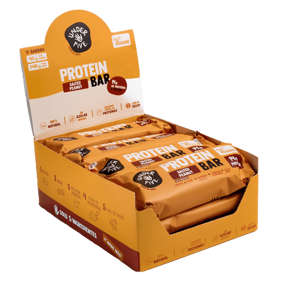 BARRA PROTEINA SALTED PEANUT 12UN
