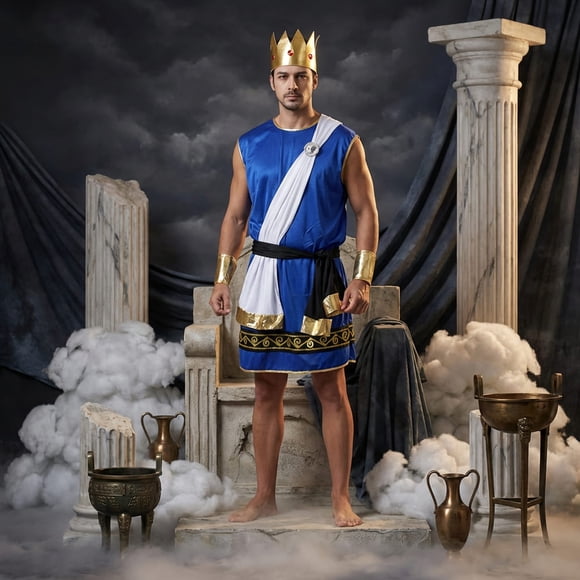 Disfraz Dios Griego Zeus Adulto