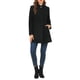 thumbnail image 2 of INSPIRE CHIC Abrigo de Mujer de Largo Medio con Cuello Alto, Abotonado, Abrigo de Invierno con Bolsillos Inclinados y Forro Completo Negro Talla S, 2 of 6