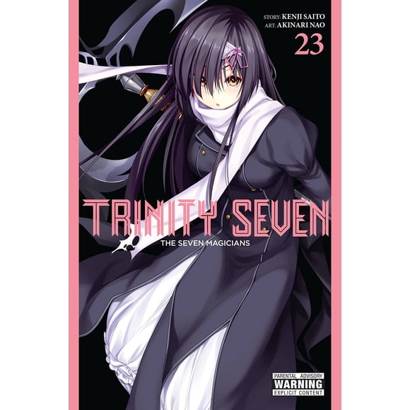 Libro Yen Press Trinity Seven Vol. 23 Los Siete Magos