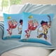 thumbnail image 3 of Jake y los Piratas de Nunca Jamás Fundas de almohada de terciopelo con tema, regalos de funda de almohada, decoración para el hogar, cojín de lanzar, regalo de cumpleaños para fans y parejas.66*66cm., 3 of 6