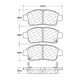 thumbnail image 1 of Pastillas Freno para auto C-TEK 103.08310, 1 of 4