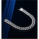 thumbnail image 5 of 10MM Cuban Link Bracelet para Hombre Transparente 5A+ CZ Miami Simulada Pulseras de Diamante para Hombre Hipoalergénicas Pulsera de Plata Esterlina 925 Joyería para Hombre 6-8 Inch, 5 of 7