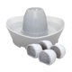 thumbnail image 1 of Fuente de agua para mascotas PetSafe Creekside 1,7 L con 4 filtros de carbón, 1 of 9