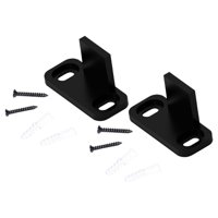 Bothyi - 2 Puertas De Granero Corredizas Duraderas, Guías Para El Piso Inferior, Armario Sin Ranuras