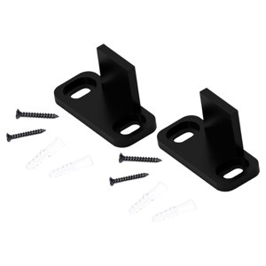 Bothyi - 2 Puertas De Granero Corredizas Duraderas, Guías Para El Piso Inferior, Armario Sin Ranuras