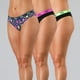 thumbnail image 1 of Pack 3X Bikini Algodon Fls Flores Mujer 25586-196, 1 of 8