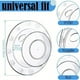 thumbnail image 4 of 1pc/2pcs Bathtub Drainage Suction Cup, 3.94*1.97inch Large Suction Cup Drainage, Bathtub Universal Drain, Drainage With Hair Catcher, 4 of 5