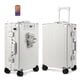 thumbnail image 1 of Equipaje MYER Hard Shell Carry On, aluminio de 20 pulgadas, color blanco lechoso, 1 of 8