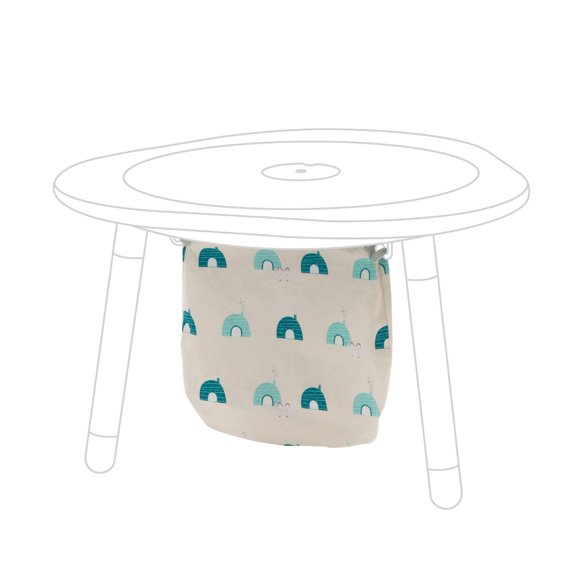Bolsa de almacenamiento de juguetes Stokke MuTable de algodón para juguetes pequeños
