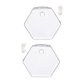 thumbnail image 2 of 2xWall Hanging Planter Glass Florero Hidropónico Plant Pot Terrarium Hexagon13cm, 2 of 7