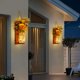 thumbnail image 3 of Juego de candelabros de pared OurWarm Mason Jar Sunflower LED Remote, 3 of 9
