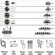 thumbnail image 2 of Kit Organizador De Gestión De Cables De 173 Piezas, 2 of 3