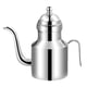 thumbnail image 2 of Botella Dispensadora De Aceite De Oliva De Aspecto Elegante Con Asa Y Tapa, Botella De Aceite Plateada De 500ml, 2 of 3
