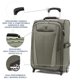 thumbnail image 2 of Equipaje Travelpro Maxlite 5 Softside, 2 ruedas, equipaje de mano, 22 pulgadas, 2 of 7
