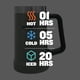 thumbnail image 2 of Taza Stanley Adventure Big Grip Beer Stein, 710 ml, Hammertone, 2 of 3