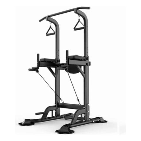 Barra Dominadas Multifuncional Torre Pro Yepsport Negro