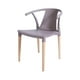 thumbnail image 3 of Silla Wishbone Plástico Gris, 3 of 3