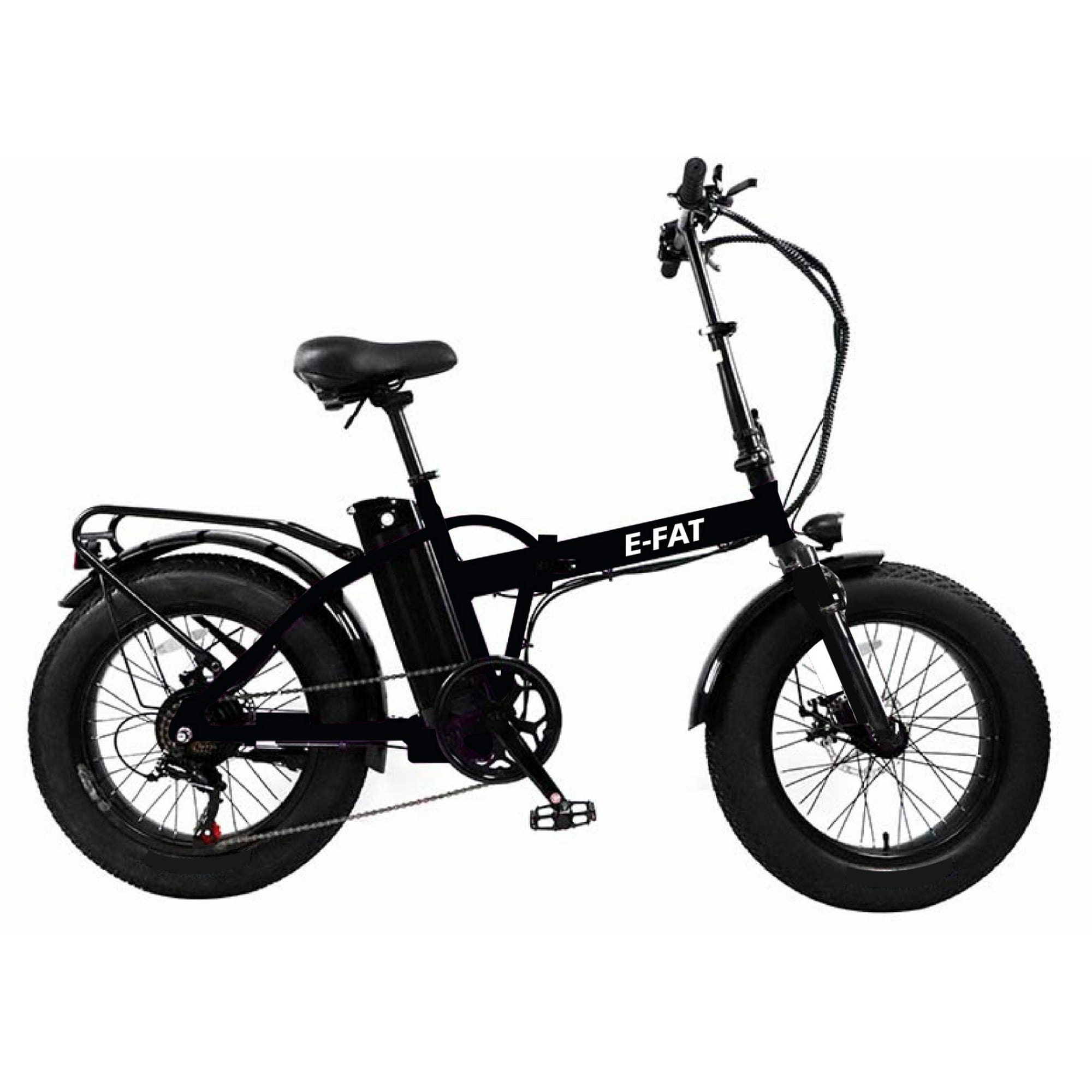 Bicicleta Eléctrica Fat Bike Aro 20x4 Ebicis Efat Black