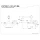 thumbnail image 2 of Grifo de cocina Kingston Brass English Country de montaje en pared, 2 of 2