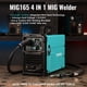 thumbnail image 2 of Soldadora bestarc MIG165 Gas sin gas Synergy 165A 110V/220V, 2 of 7