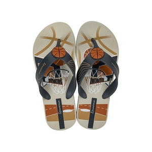 Sandalia Infantil Beige/Naranja Sporty Ipanema
