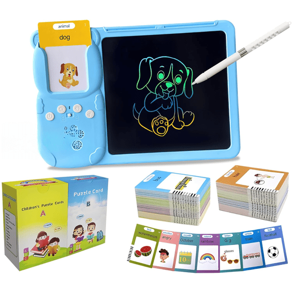 Computador Tablero Didactico Niños Español Ingles 255 Tarj