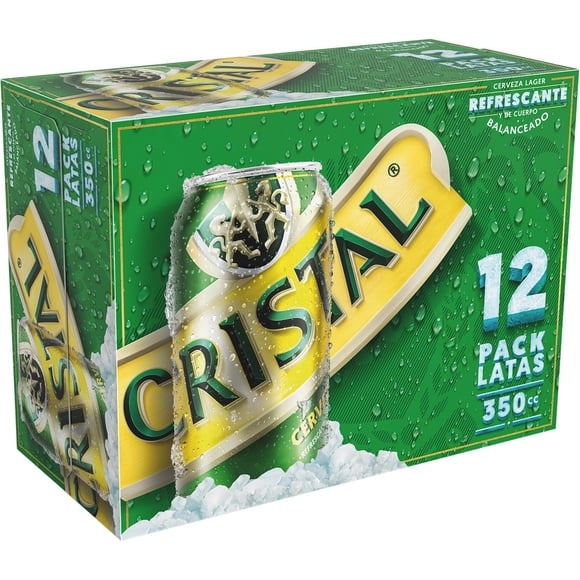 Cerveza Lager Latas Pack, 12 Latas 350 ml c/u