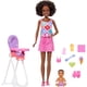 thumbnail image 1 of Barbie Skipper Babysitters Set Muñeca Morena Silla Alta, 1 of 3