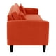 thumbnail image 5 of Sofa New Retro 3CG Felpa 00 Naranja, 5 of 6