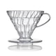 thumbnail image 1 of Gotero de café Hario V60 de plástico 02 transparente para 1 a 4 tazas, 1 of 9