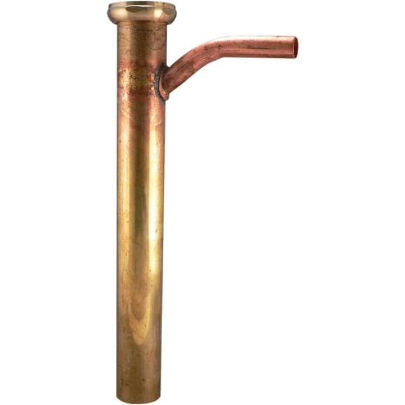 Cordal Branch Plumb Pak, cuello largo, latón, 1,5 cm x 30 cm
