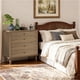 thumbnail image 3 of Large 4-Drawer Chest with Solid Wood Foot, Dresser with Brushed Light Brown Finish & Metal Drawer Knobs, Antique Design for Bedroom & Nursery, 3 of 3