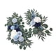 thumbnail image 1 of 2 Piezas Guirnalda para Arco de Boda Flores Artificiales Arreglo de Rosas de Seda Decoración de Centro de Mesa Adecuada para Ceremonias Recepciones Fo Azul, 1 of 5