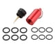 thumbnail image 3 of Cylinder O , Scuba Diving Cylinder Sealing O Rings Mini Cylinder Storage Bottle , rojo, 3 of 5