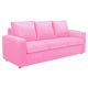 thumbnail image 2 of Sofa Kendy 3CG Felpa 30 Rosado, 2 of 6