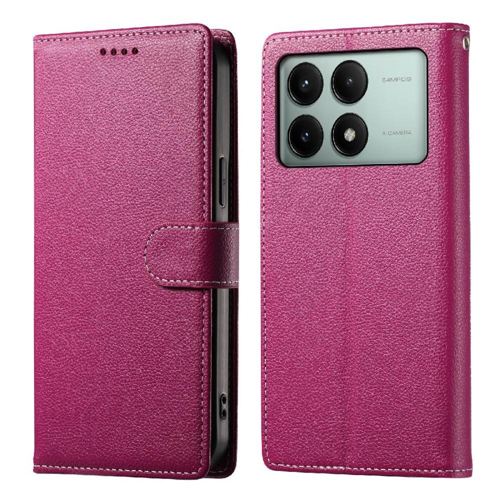 Funda Para Foxdock Xiaomi Poco X6 Pro 5G– Cuero Premium, 3 Ranuras Para Tarjetas, Protección Contra Impactos