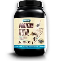 Gohard - Proteína Vegetal - 33 Servicios - Cookies & Cream