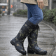 thumbnail image 5 of Bota de Agua con Polar Biela Flores Negro Alquimia, 5 of 6
