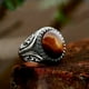 thumbnail image 1 of Healing Power Vintage Tiger Eye Ring - Perfect Anniversary or Birthday Gift - Classic Oval Gemstone Claw Ring, 1 of 4