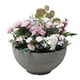 thumbnail image 4 of Macetero Plastico Semi Esfera Premium Diseño a Rayas M beige, 4 of 6