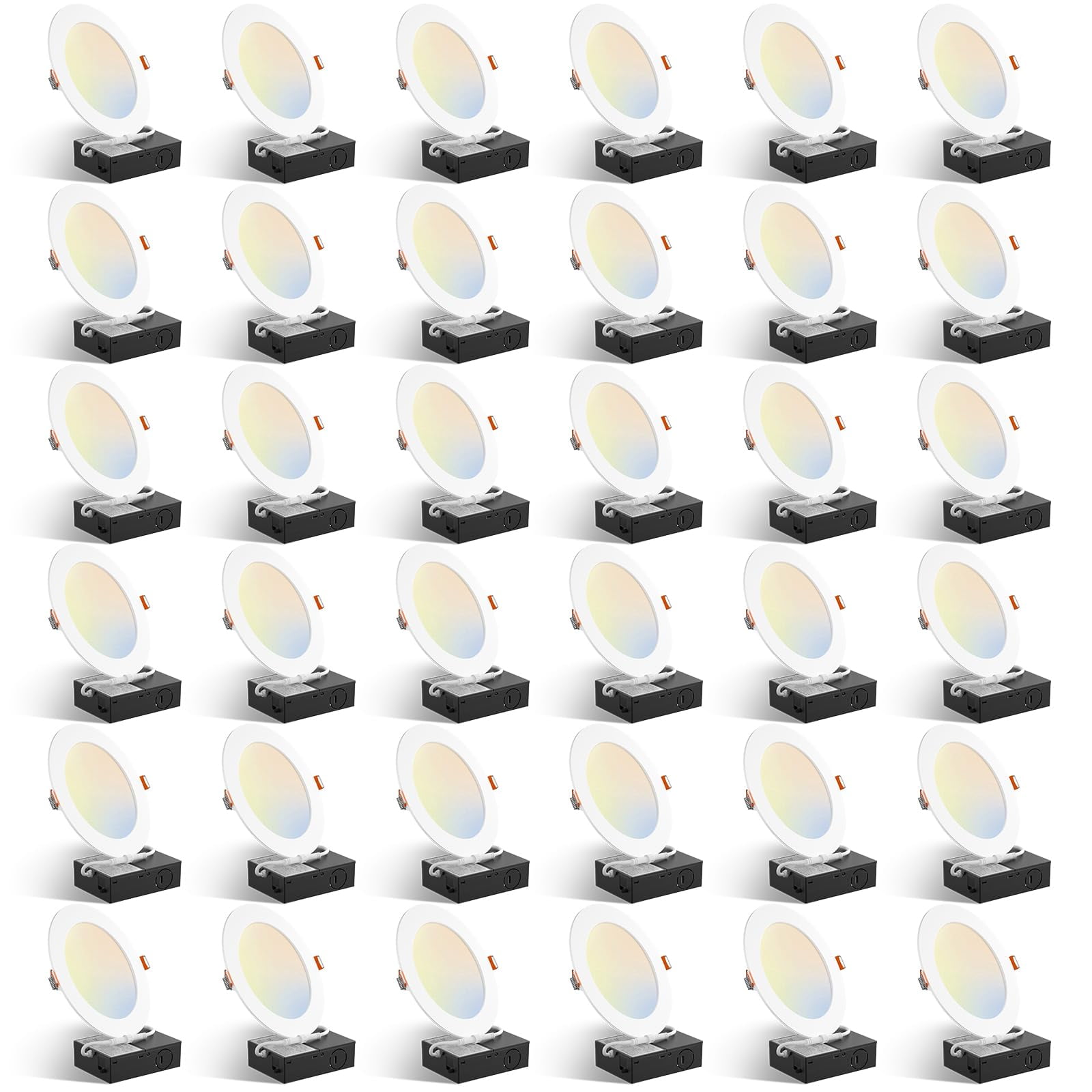 Luminaria Empotrable Led Amico De 6" 5 Cct Regulable 12 W