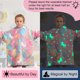 thumbnail image 2 of Manta Hoodie Fiosnow Infantil Glow In The Dark Caballo, 2 of 3