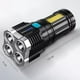 thumbnail image 4 of Linterna Led USB Recargable Alto Alcance 330 Mts 4 Focos, 4 of 6