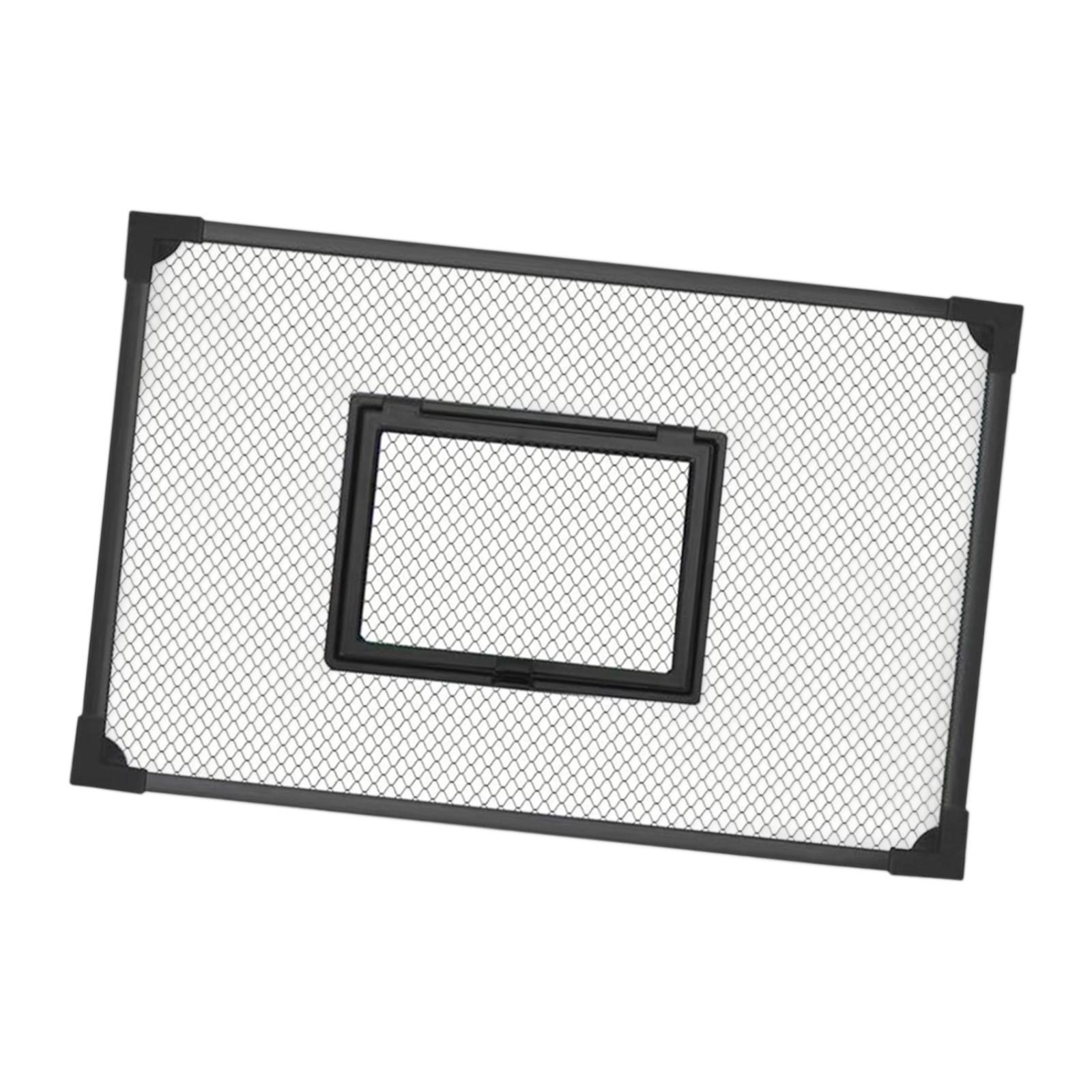 Magideal - Tapa De Acuario, Filtro De Repuesto Para Acuario, Protección, Fácil Instalación, Ventana Para Bricolaje, 6 Mm, Malla Anti-Rejilla Para Tapa De Acuario 60 Cm X 45 Cm