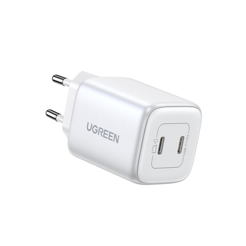 Ugreen - Cargador 45W Nexode Gan Tech Pd 2 Usb-C Blanco Cd294-15327
