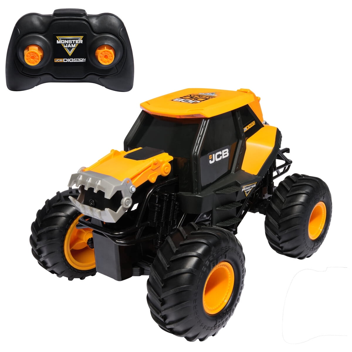 Spin Master Games - Camian Monster Jam Jcb Digatron Rc 115 Luces Led