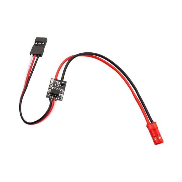 Relé De Interruptor Electrónico Con Control Remoto Para Cuadricóptero Con Luz LED De Coche RC, 2 A, Baja Corriente